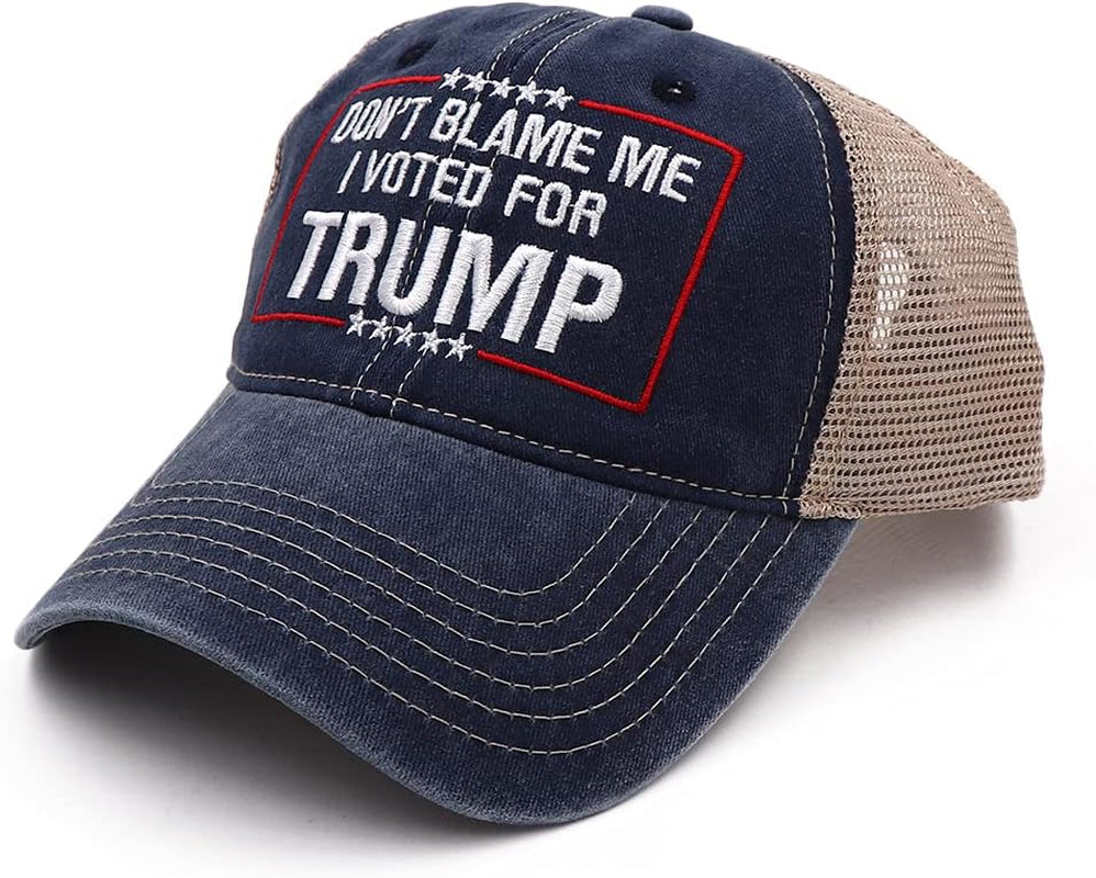 Trump 2024 Hat,Dont Blame Me I Voted for Trump Hat Donald Trump MAGA Adjustable Baseball Cap