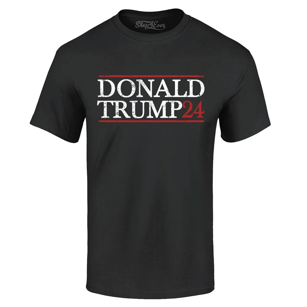 Men'S Donald Trump 2024 Presidential Election Graphic T-Shirt Large Black